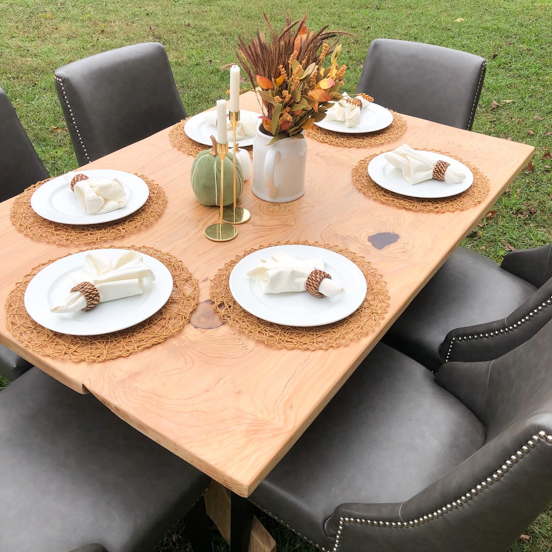 Unique Cypress Dining Table Etsy