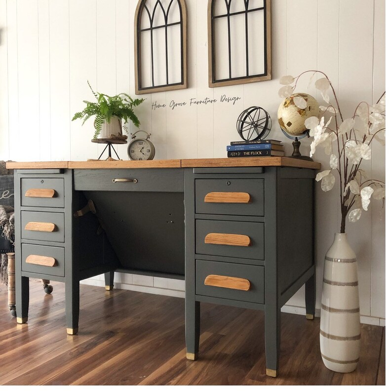 SOLD Vintage Typewriter Desk Etsy