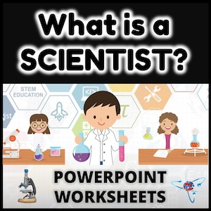 What is a Scientist? Lesson Bundle | Presentation & Lesson Plan | Handouts | Educational Worksheet