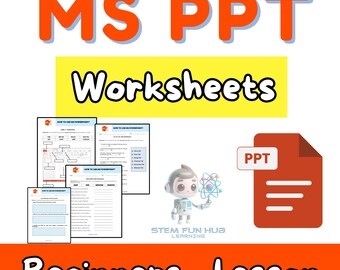 Fiches d'exercices sur les principes de base de Microsoft PowerPoint pour les débutants