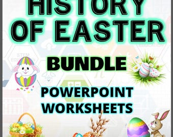 Easter History Presentation & Worksheets: PowerPoint Bundle