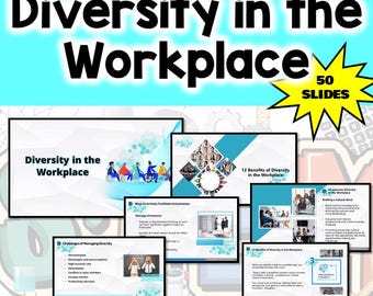 Diversity in the Workplace Career Readiness Human Resources PowerPoint Fully Editable