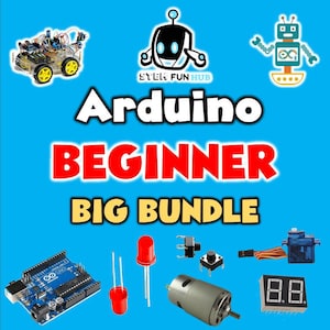 Arduino Robotics For Beginners Mega Bundle, Learning Robotics For Kids, Home School Robotics Activities,