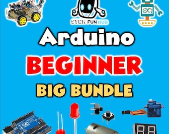 Arduino Robotics Mega Bundle: Beginner Projects (Digital Download)