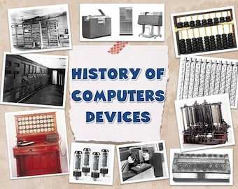 History of Computers PowerPoint: Inventors & Devices (Educational Material)
