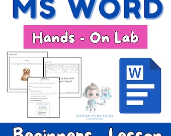 Basics of Microsoft Word for Beginners 15 Lab Hands - On Activity
