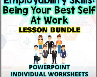 Employability Skills Lesson Bundle: Workplace Success, Soft Skills (Digital Download)