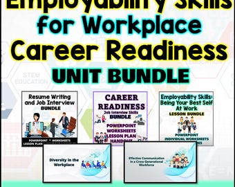 Career Readiness Curriculum: Employability Skills Unit (Printable Lessons)