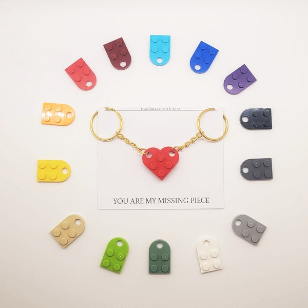 Couple Legos Keychain - Etsy
