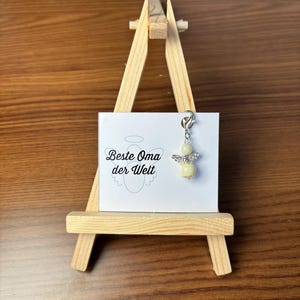 Ange perlé / pendentif mignon