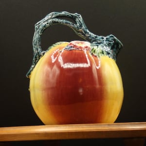 Vintage apple-shaped pitcher
