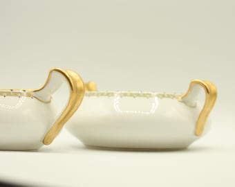 Vintage, Haviland & Co. "Albany" Cream and Sugar Bowl