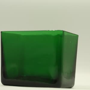 Napco, Emerald City Green Rectangular Vase