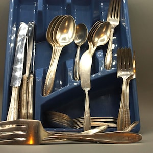 48-Piece, &quot;Strand&quot; - WM Rogers MFG Silverware