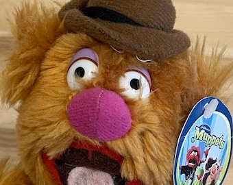 Fozzie Bear, 2000s Muppet Show 9" plush doll from Nanco NEW WITH TAG