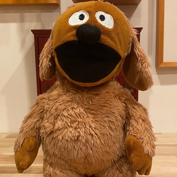 Rowlf the Dog, 2000s Muppet Show 14" peluche por Muppets Holding Company EXCELENTE CONDICIÓN