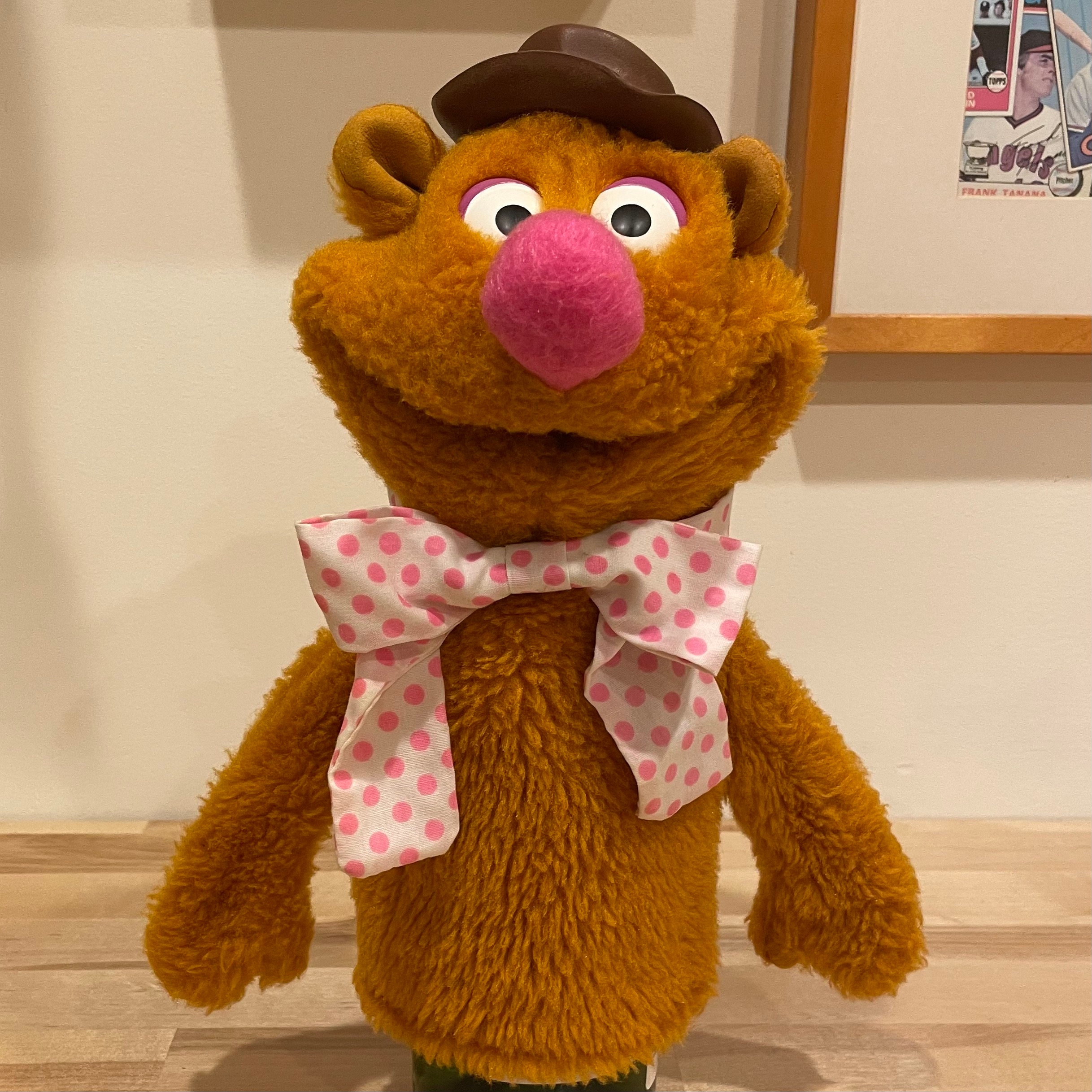 Vintage Muppets Fozzie Bear Jim Henson/Fisher Price plush