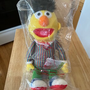 Bert, 16&quot; Sesame Street plush from Gund NEW & SEALED with TAGS