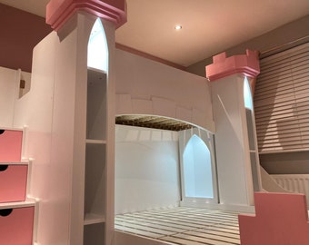 Castle Bunk Bed Etsy