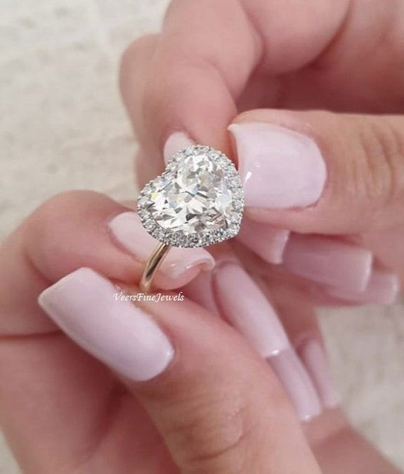 3 carat 2024 heart shaped diamond