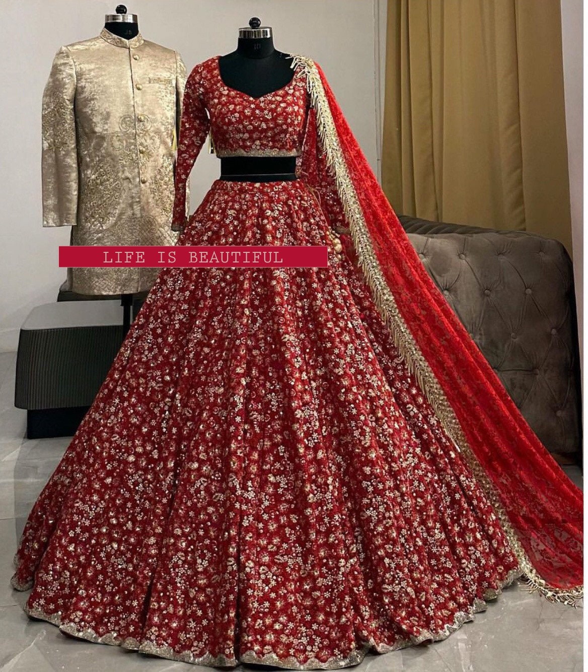 Bride and Groom – Ricco India | Wedding dresses for girls, Bridal dress  design, Bridal dress fashion