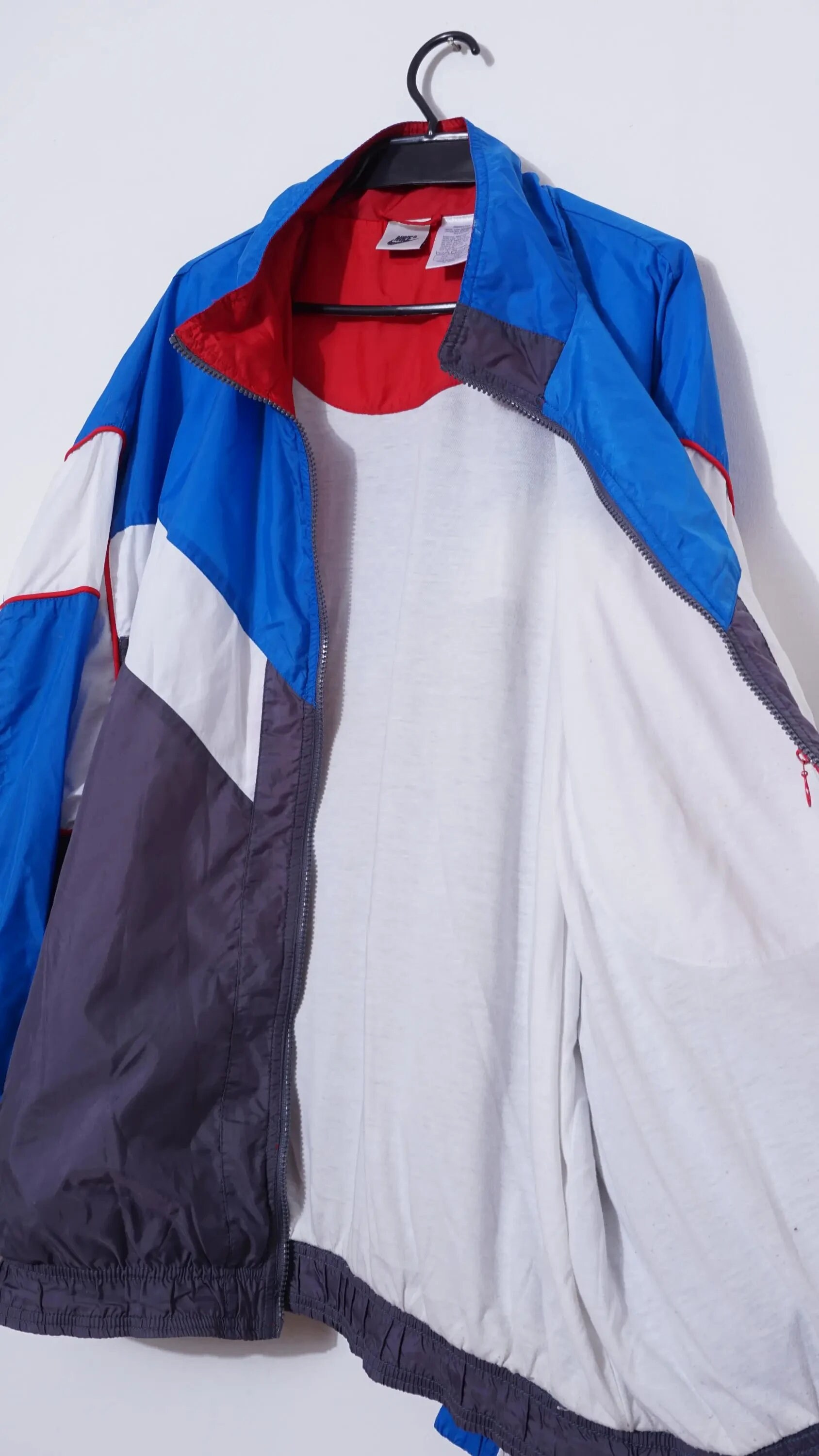 Nike Sportjacke Windbreaker 2XL 3XL Vintage 80er 90s 00s Track Etsy