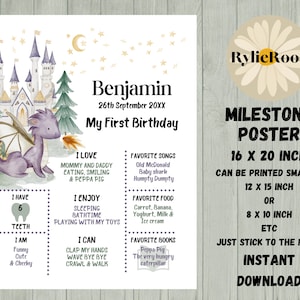 Drachen Meilenstein Poster zum 1.