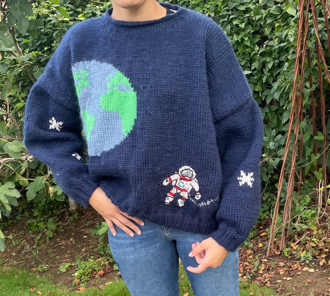 100 Wool Space Man Jumper Etsy UK 100-wool-space-man-jumper-etsy-uk