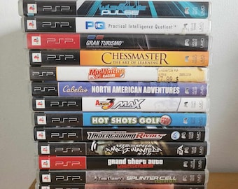 PSP Playstation Portable Games tested Authentic pick and Choose Etsy