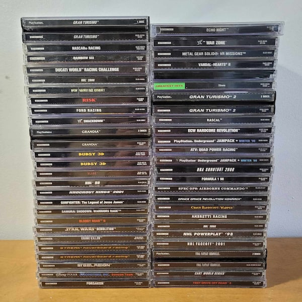 Playstation 1 / PS1 Games *Tested & Authentic*