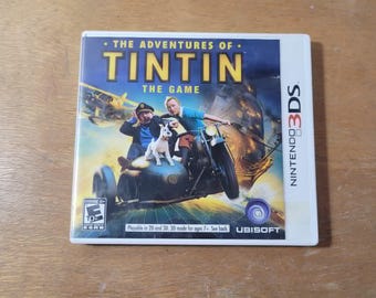 The Adventures of Tintin - Nintendo 3DS *Tested & Authentic*