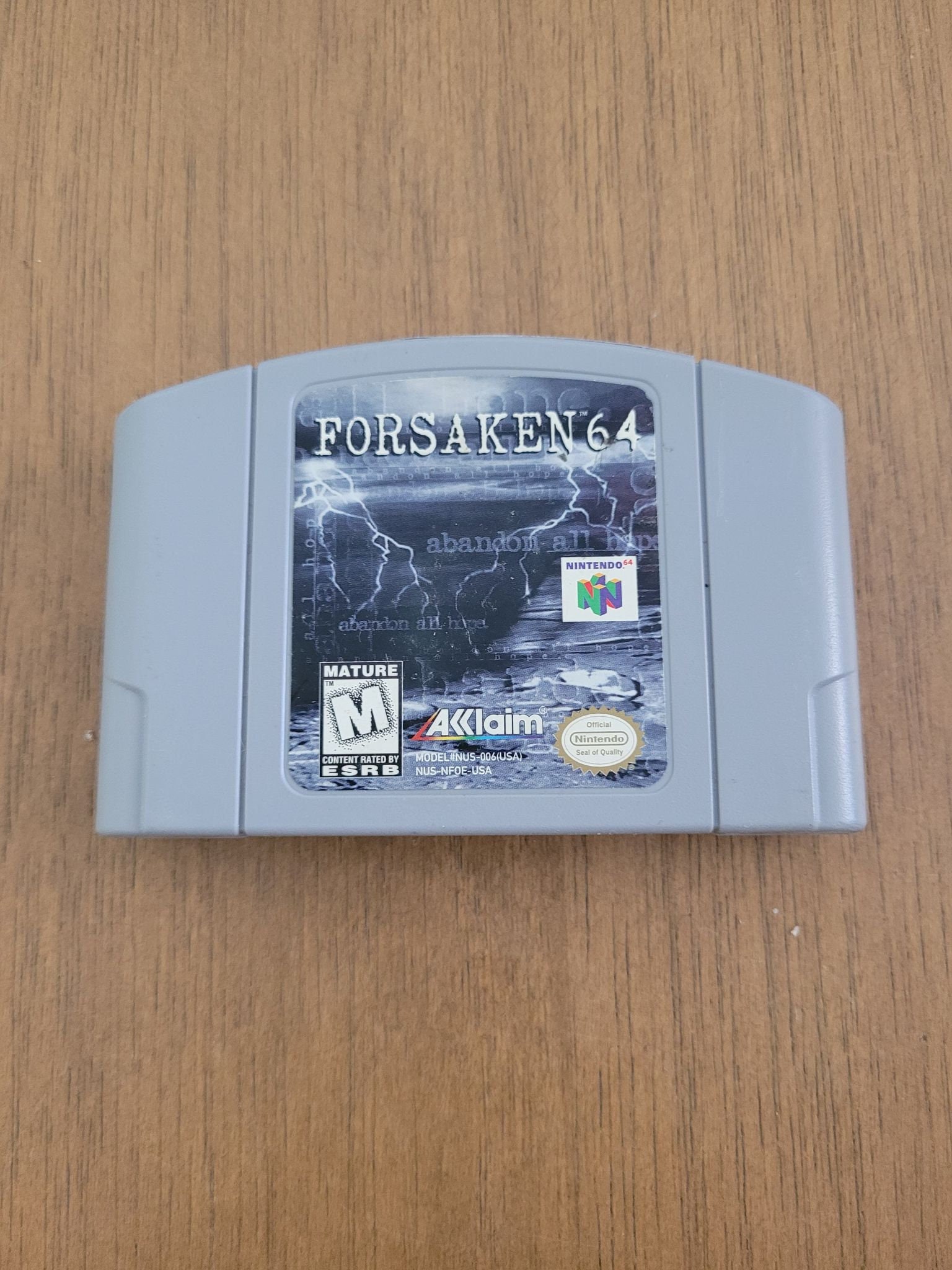 Forsaken 64 Nintendo 64 tested Authentic Etsy Denmark