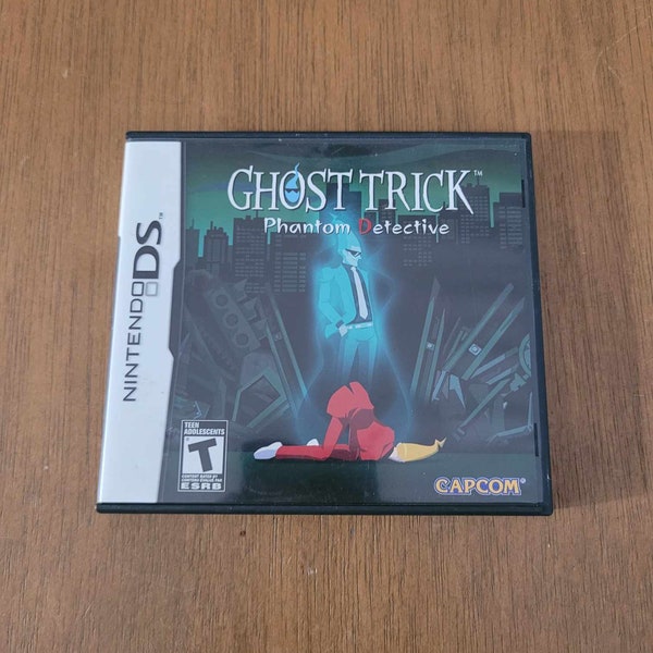 Ghost Trick : Phantom Detective - Nintendo DS *Tested & Authentic*