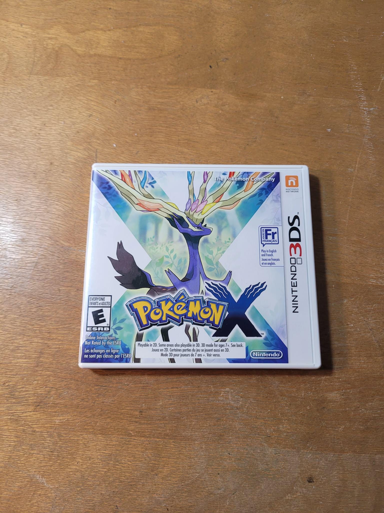 Pokemon X - Nintendo 3DS *tested & Authentic* - Etsy