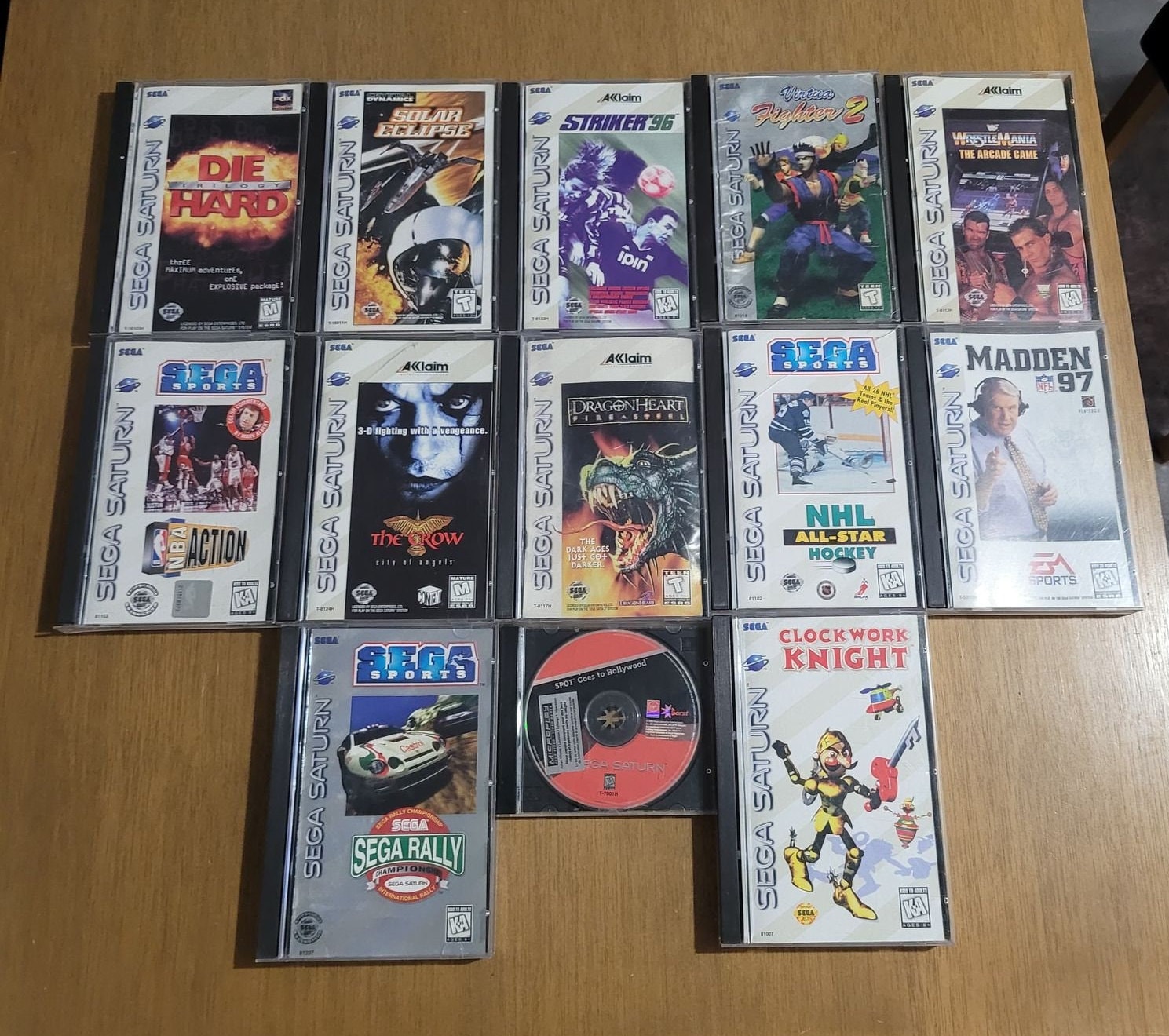 Sega Saturn Games all Tested & Authentic pick and Choose 