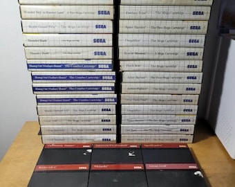 Sega Master System Games *Authentic & Tested* *Pick and Choose*