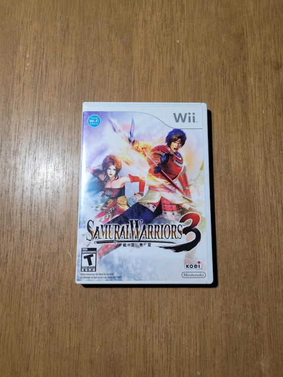Samurai Warriors 3 - Nintendo Wii *tested & Authentic* - Etsy