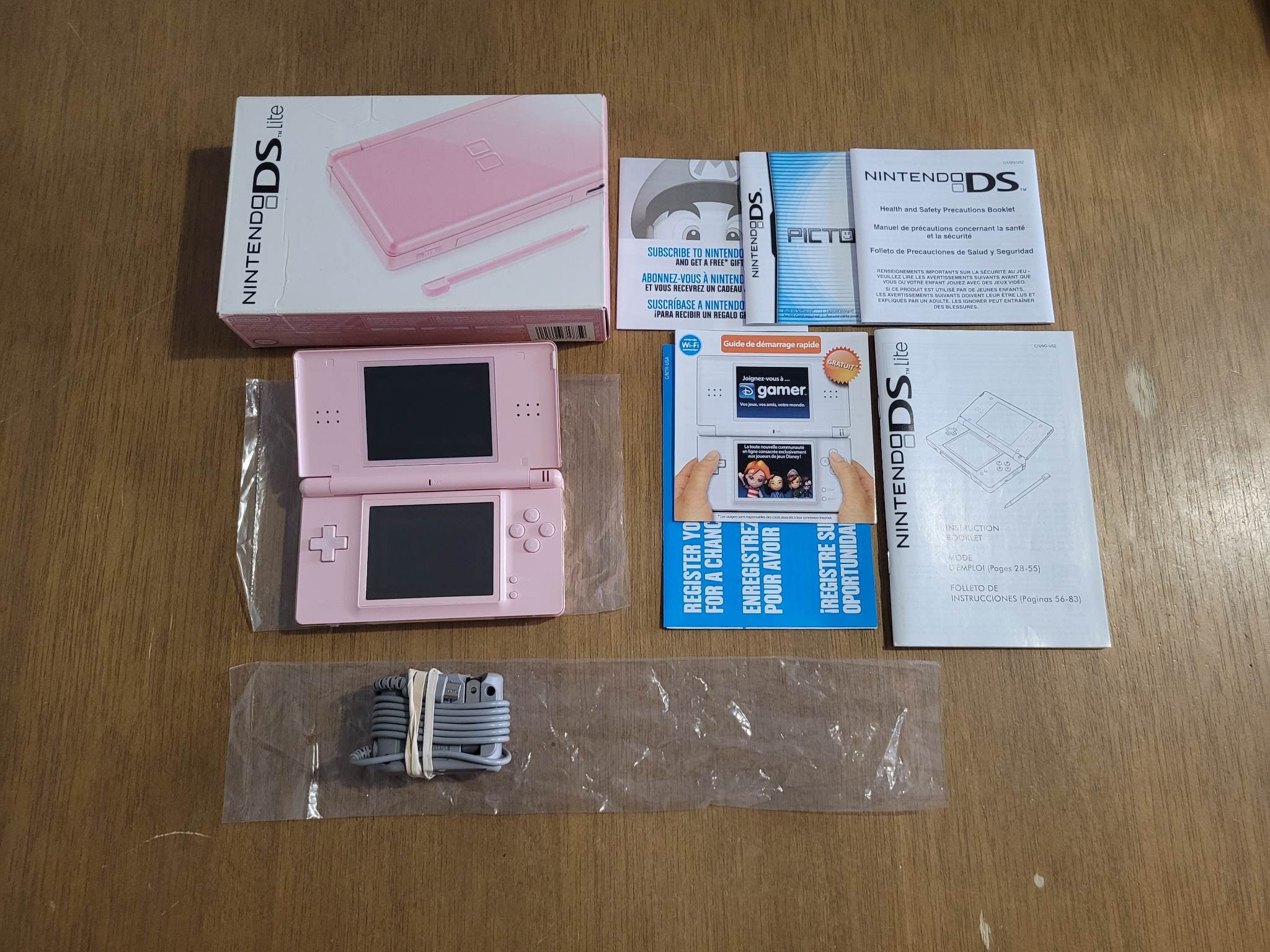 Nintendo DSi LL XL with charger, Choose Your Color, Plays English Games, Jpn