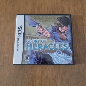 Glory of Heracles (Nintendo DS) game lite dsi xl 3ds 2ds