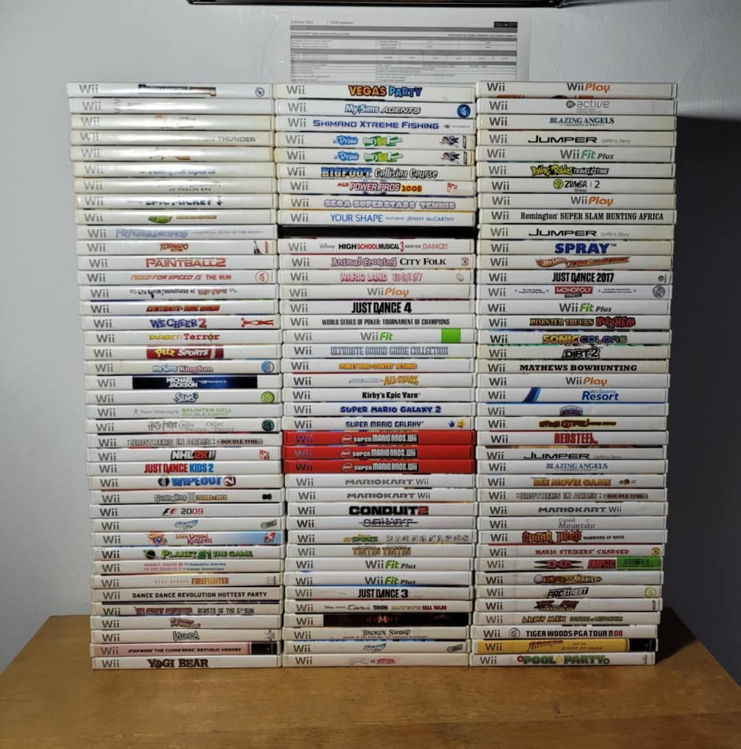 Nintendo Wii Games! *all Tested and Working* *authentic  display picture 1