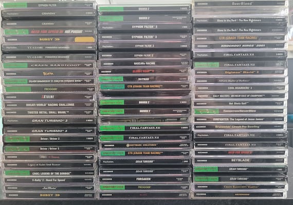 Lot of Playstation 1 PS1 Games 