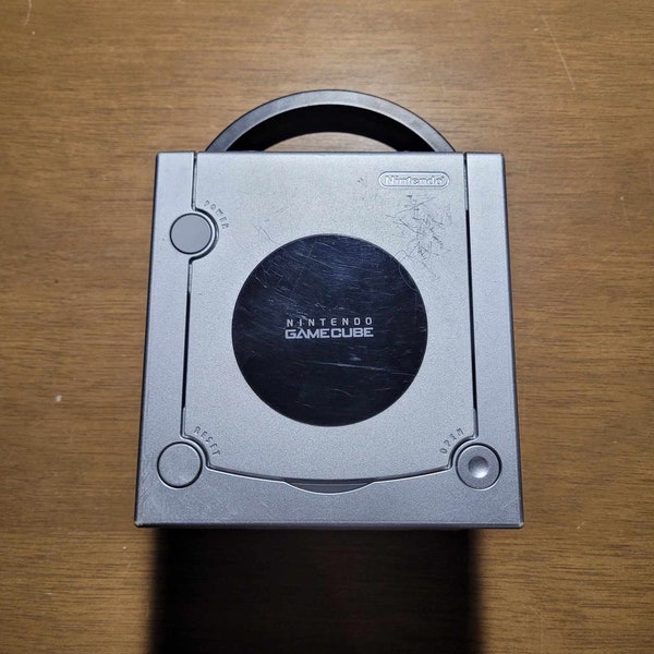 Platinum Nintendo Gamecube Console *Tested & Authentic* *CONSOLE ONLY*