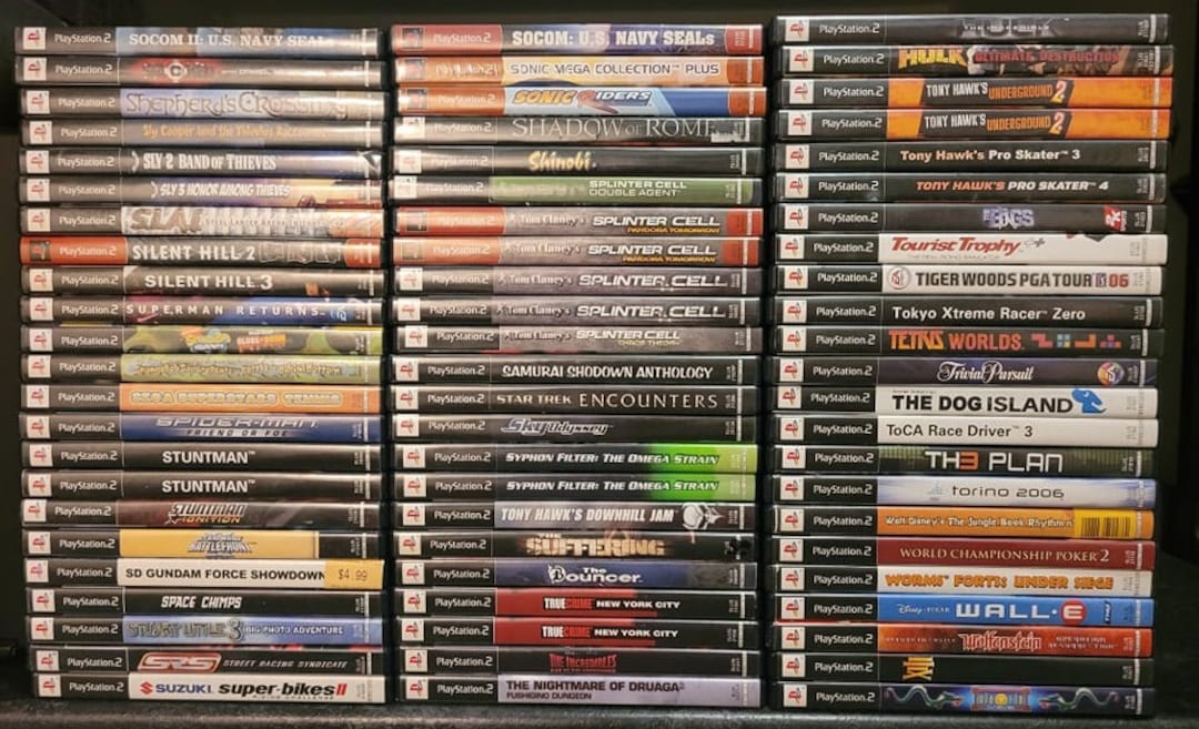 Lot of 7 PS2 Games Japan Imports US Seller