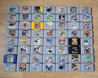 Jeux Nintendo 64 ! Tous authentiques et testés ! *Choisissez et choisissez*