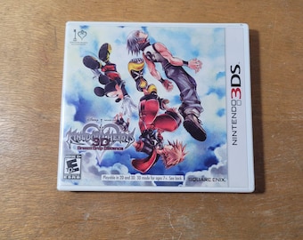 Kingdom Hearts 3D Dream Drop Distance - Nintendo 3DS *Tested & Authentic*