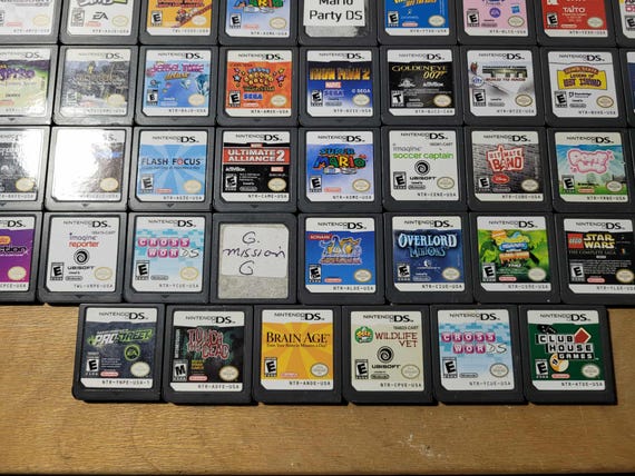 Nintendo DS 70+ Games!*Game Only, No Case* * All Authentic and