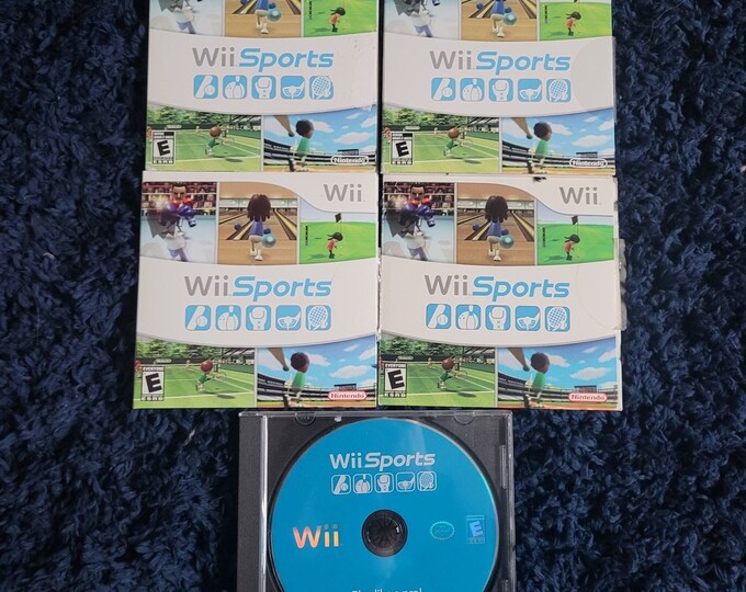 Nintendo Wii Sports Games tested & Authentic Etsy