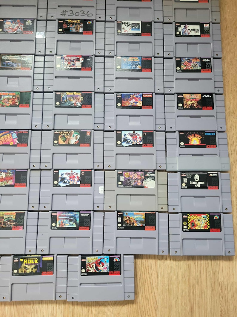 Super Nintendo (SNES, Super NES) Games! All Authentic & Tested! *Pick and Choose* ! bild 6
