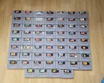 Super Nintendo (SNES, Super NES) Games! All Authentic & Tested! *Pick and Choose* !