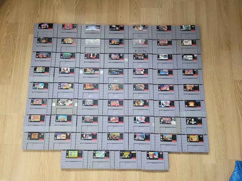 Super Nintendo (SNES, Super NES) Games! All Authentic & Tested! *Pick and Choose* ! bild 1